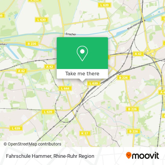 Fahrschule Hammer map