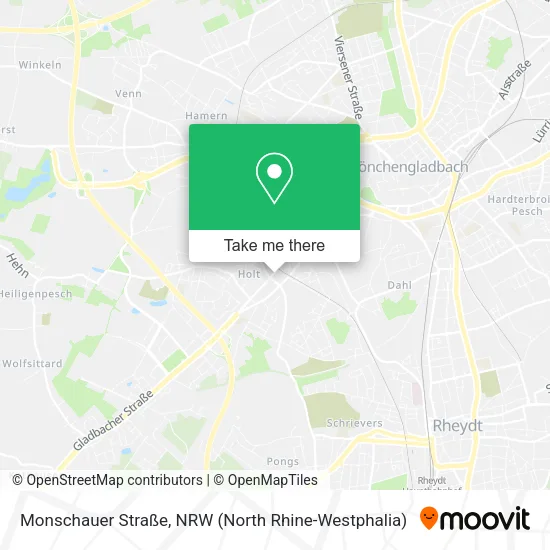 Карта Monschauer Straße