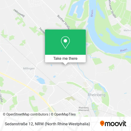 Карта Sedanstraße 12