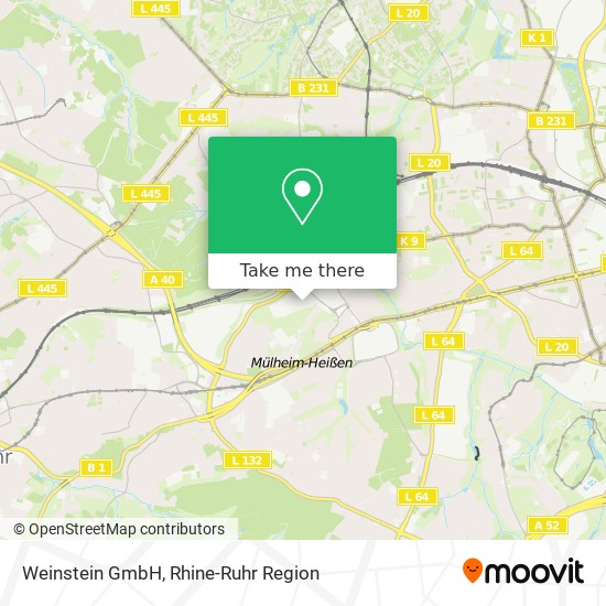 Weinstein GmbH map