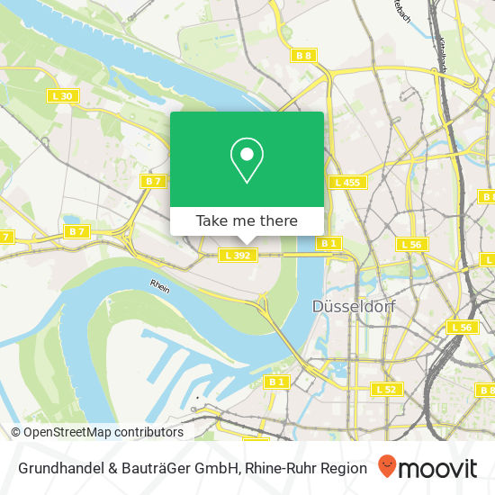 Карта Grundhandel & BauträGer GmbH