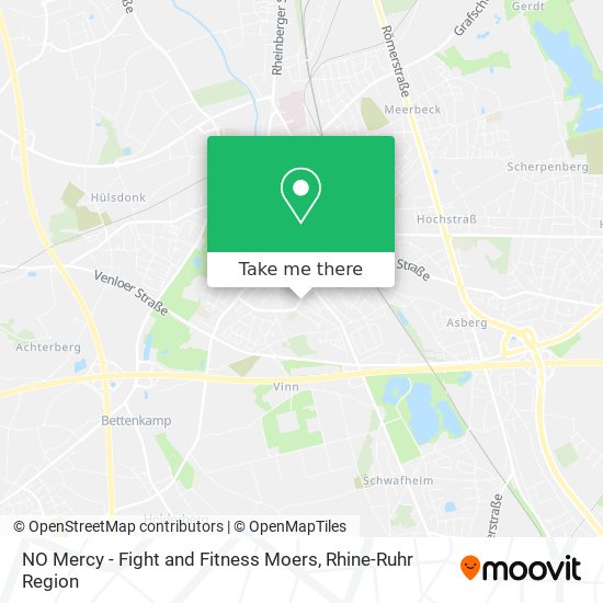NO Mercy - Fight and Fitness Moers map