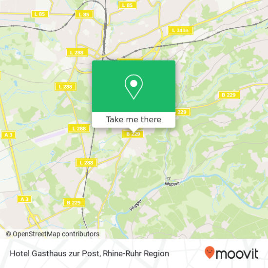 Hotel Gasthaus zur Post map