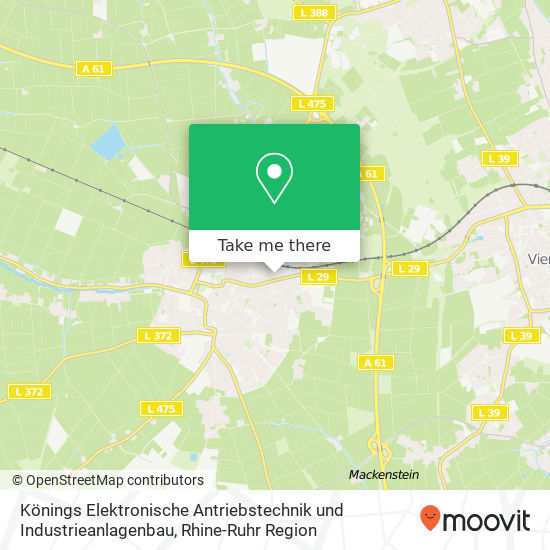 Könings Elektronische Antriebstechnik und Industrieanlagenbau map