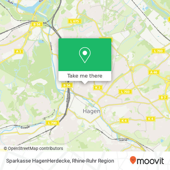 Sparkasse HagenHerdecke map