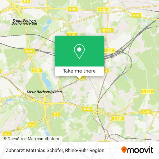 Zahnarzt Matthias Schäfer map