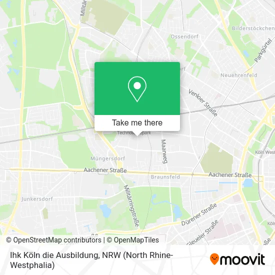Карта Ihk Köln die Ausbildung