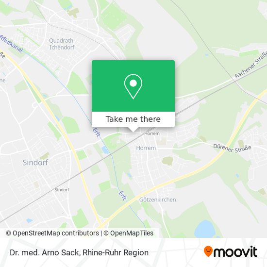 Dr. med. Arno Sack map