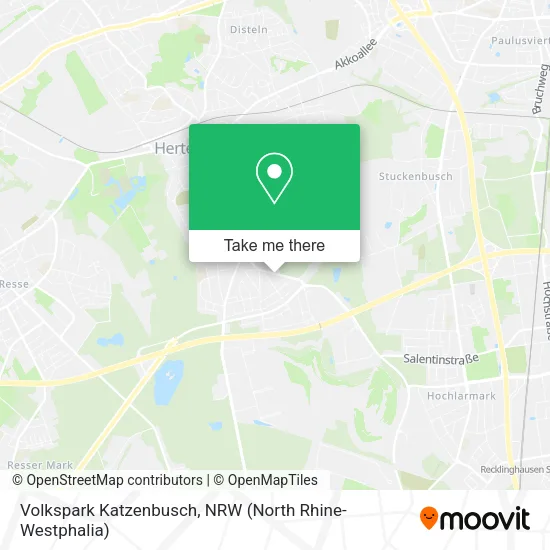 Карта Volkspark Katzenbusch