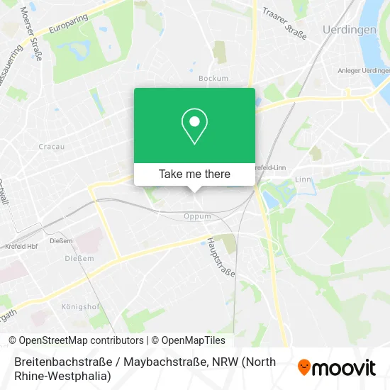 Карта Breitenbachstraße / Maybachstraße