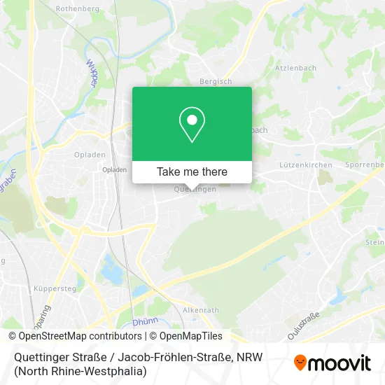 Карта Quettinger Straße / Jacob-Fröhlen-Straße