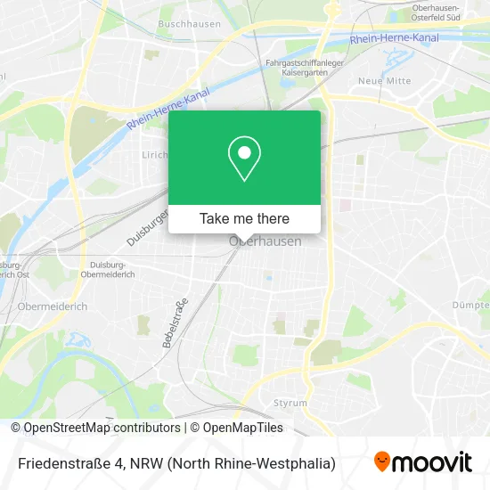 Карта Friedenstraße 4