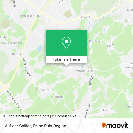 Auf der Gallich map