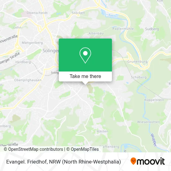 Evangel. Friedhof map
