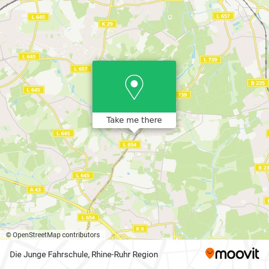 Die Junge Fahrschule map