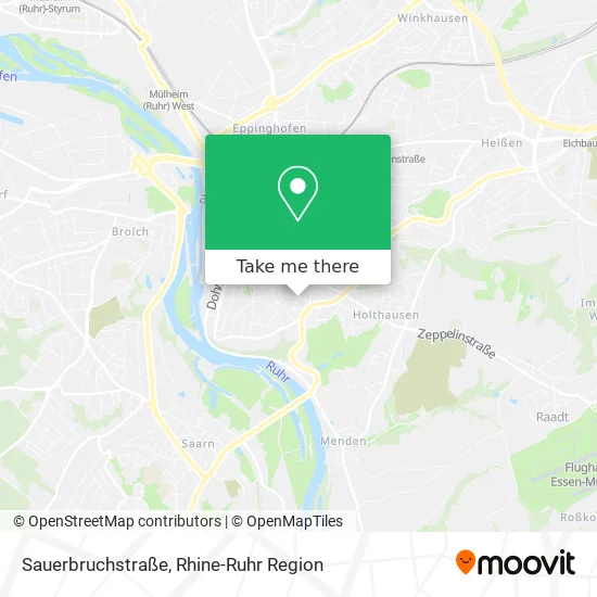 Карта Sauerbruchstraße