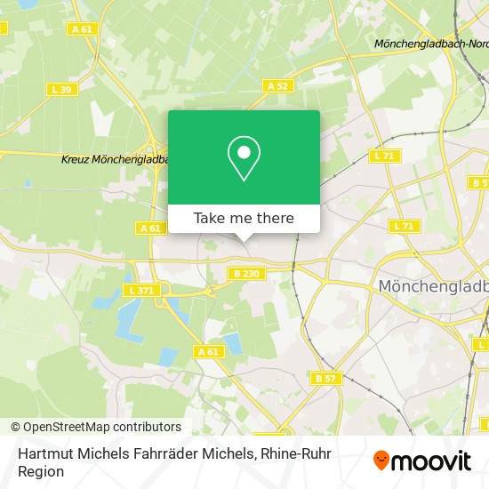 Hartmut Michels Fahrräder Michels map