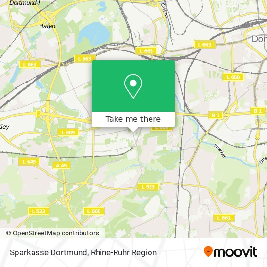 Sparkasse Dortmund map