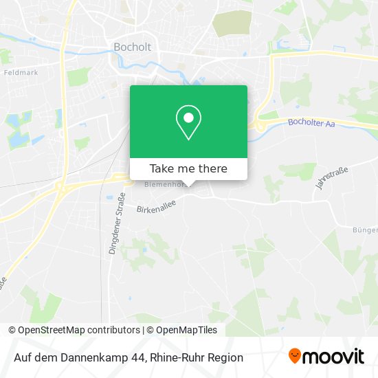 Auf dem Dannenkamp 44 map