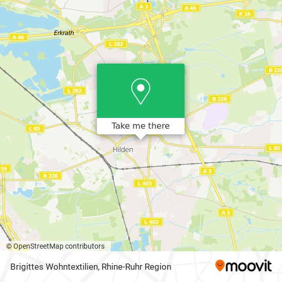 Brigittes Wohntextilien map