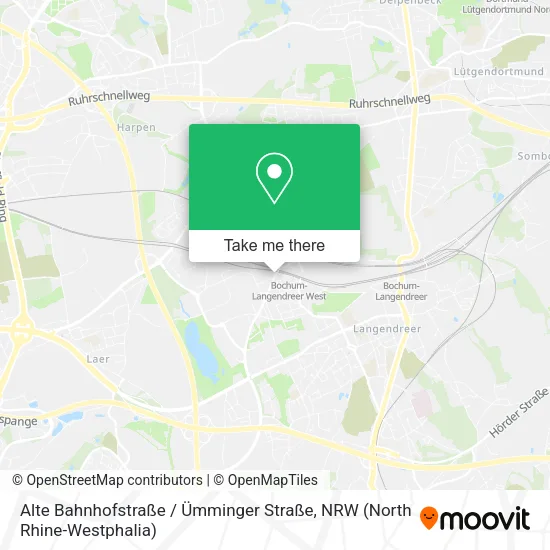 Карта Alte Bahnhofstraße / Ümminger Straße
