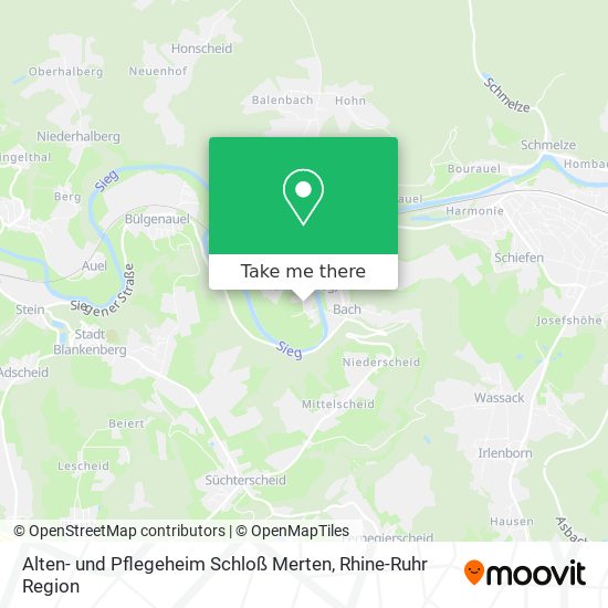 Alten- und Pflegeheim Schloß Merten map