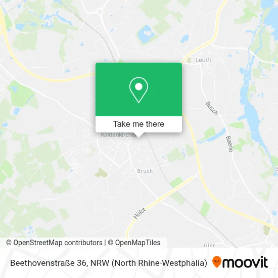 Beethovenstraße 36 map