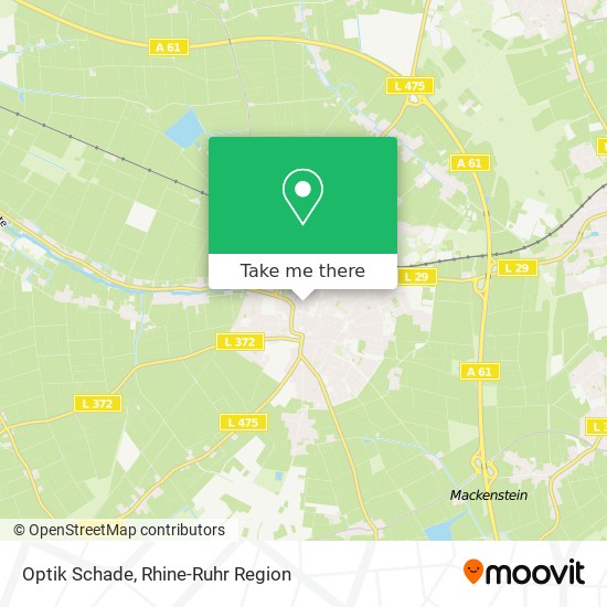 Optik Schade map