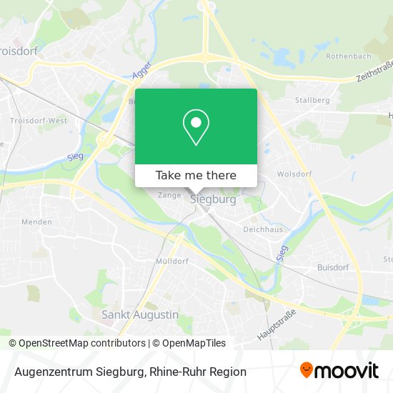 Augenzentrum Siegburg map