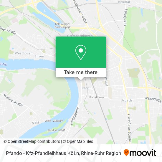 Pfando - Kfz-Pfandleihhaus KöLn map