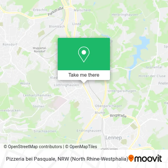 Pizzeria bei Pasquale map