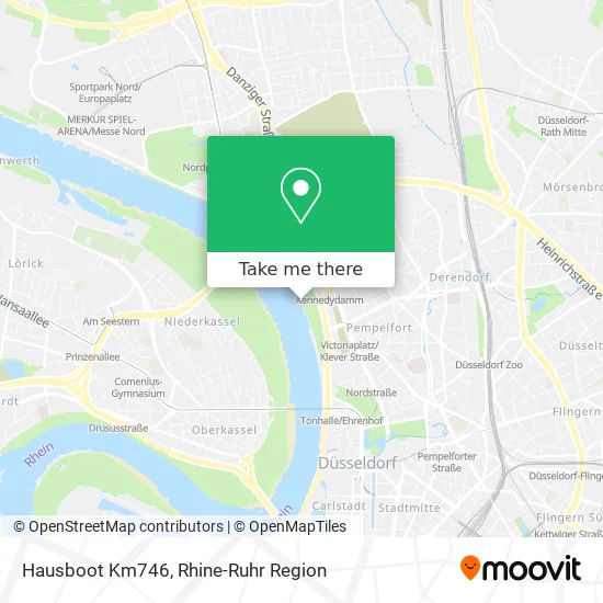 Карта Hausboot Km746