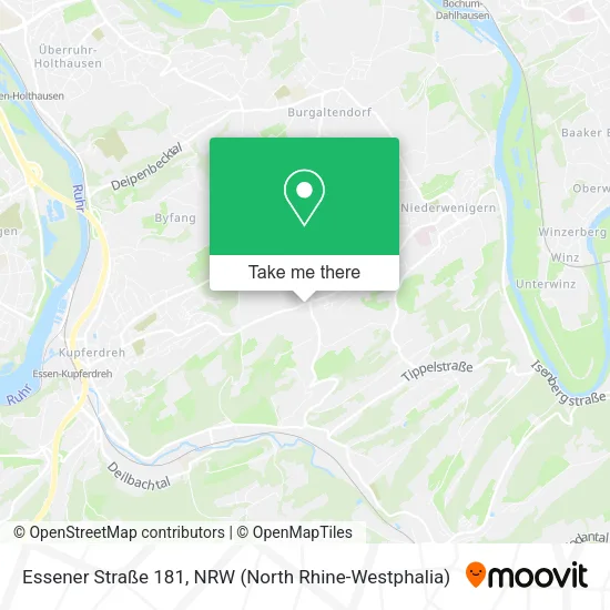 Карта Essener Straße 181