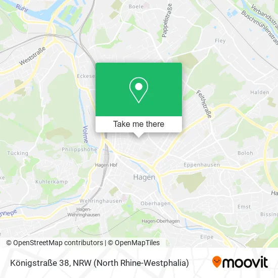 Карта Königstraße 38