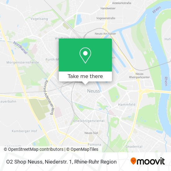 O2 Shop Neuss, Niederstr. 1 map