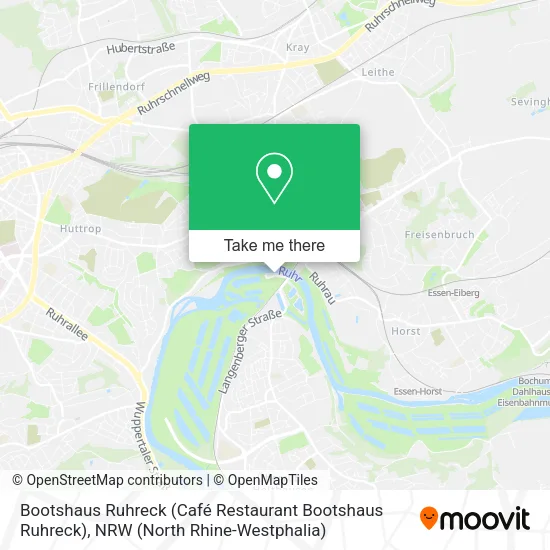 Карта Bootshaus Ruhreck (Café Restaurant Bootshaus Ruhreck)