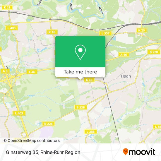 Карта Ginsterweg 35