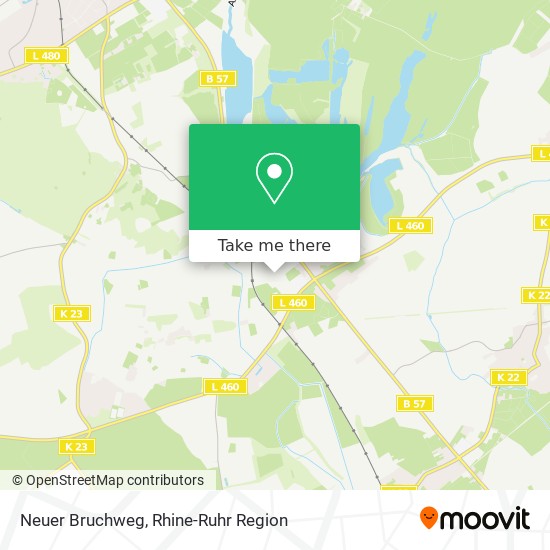 Neuer Bruchweg map