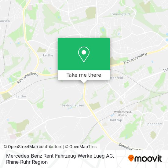 Mercedes-Benz Rent Fahrzeug-Werke Lueg AG map