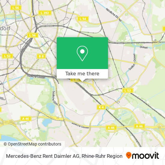 Mercedes-Benz Rent Daimler AG map