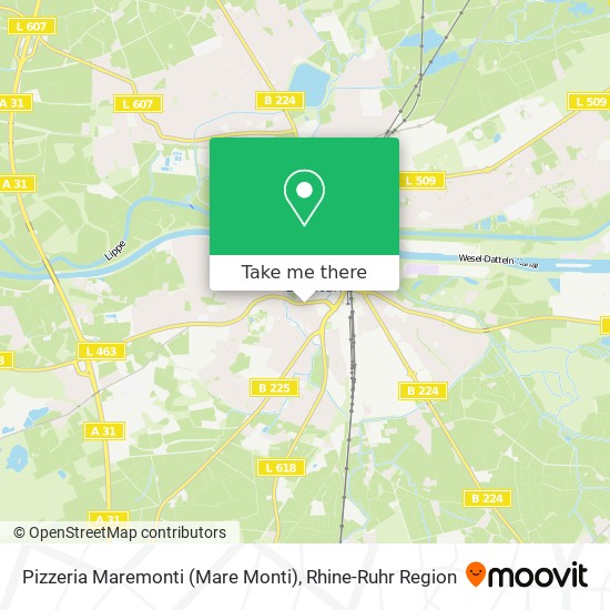 Pizzeria Maremonti (Mare Monti) map