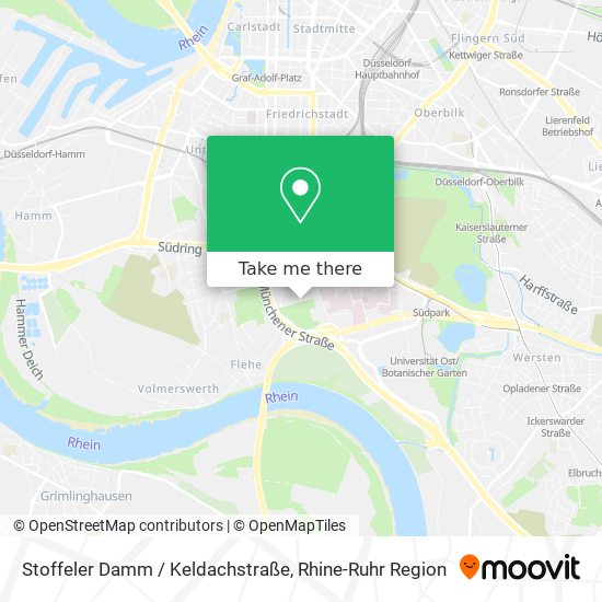 Stoffeler Damm / Keldachstraße map