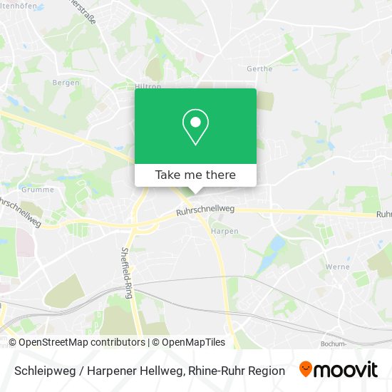 Карта Schleipweg / Harpener Hellweg