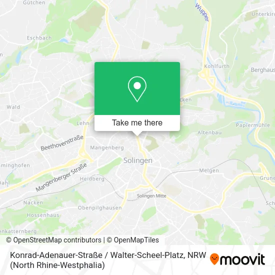 Карта Konrad-Adenauer-Straße / Walter-Scheel-Platz