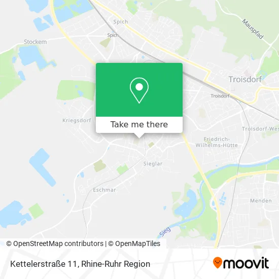 Карта Kettelerstraße 11