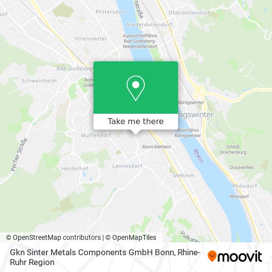 Gkn Sinter Metals Components GmbH Bonn map