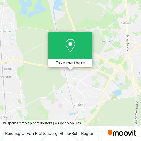 Reichsgraf von Plettenberg map