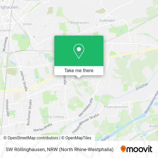 Карта SW Röllinghausen