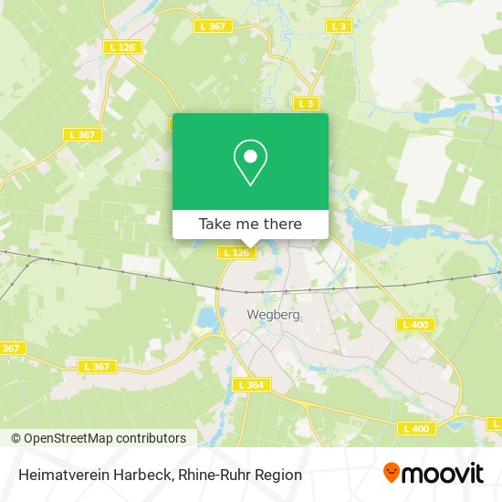 Heimatverein Harbeck map