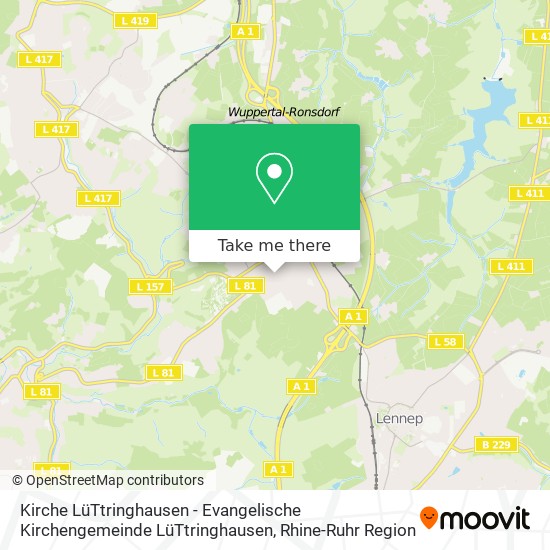 Kirche LüTtringhausen - Evangelische Kirchengemeinde LüTtringhausen map